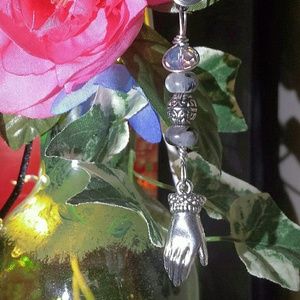 ✳️SOLD✳️Labradorite Antique Silver Choker